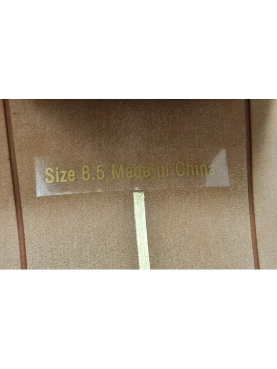 Dolce Vita Yasmin Raffia Sandals Size 8.5 Strappy Block Heel Natural Boho - Picture 14 of 15